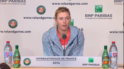 Sharapova: "Non al meglio, ma non mollo mai"