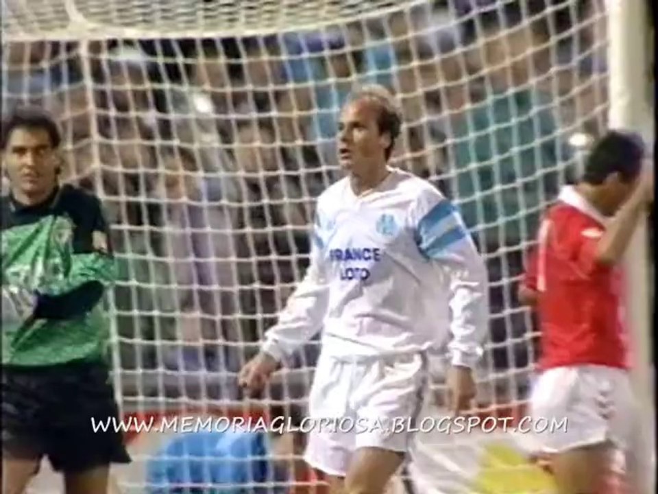 Marselha-2 Benfica-1 de 1990