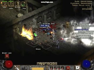 Diablo 2 test footage brighter