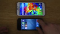 GTA San Andreas iPhone 5S iOS 8 vs. Samsung Galaxy S5 - Gaming Comparison Review
