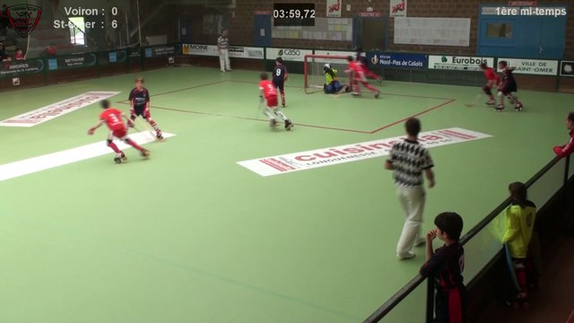 Demi-Finales championnat de France de rink Hockey U11 2013/2014 - Voiron / Saint Omer 2ème
