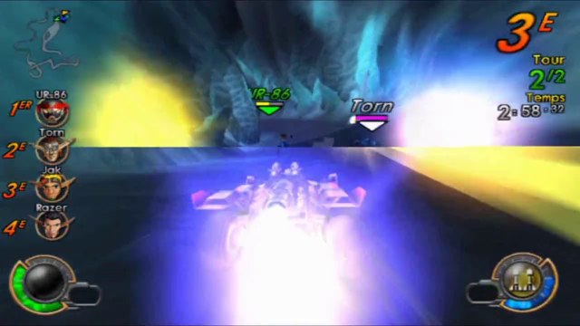 Jak X - Coupe Eco Bleue - Terres Gelées : Piste de l'orée des bois - Course sur Circuit