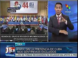 Bolivia se sentiría excluida si evitan a Cuba ir a Cumbre de Américas