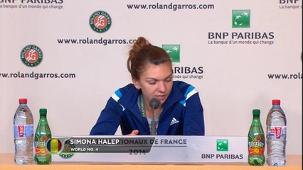 Roland Garros - Simona Halep, tras pasar a la final