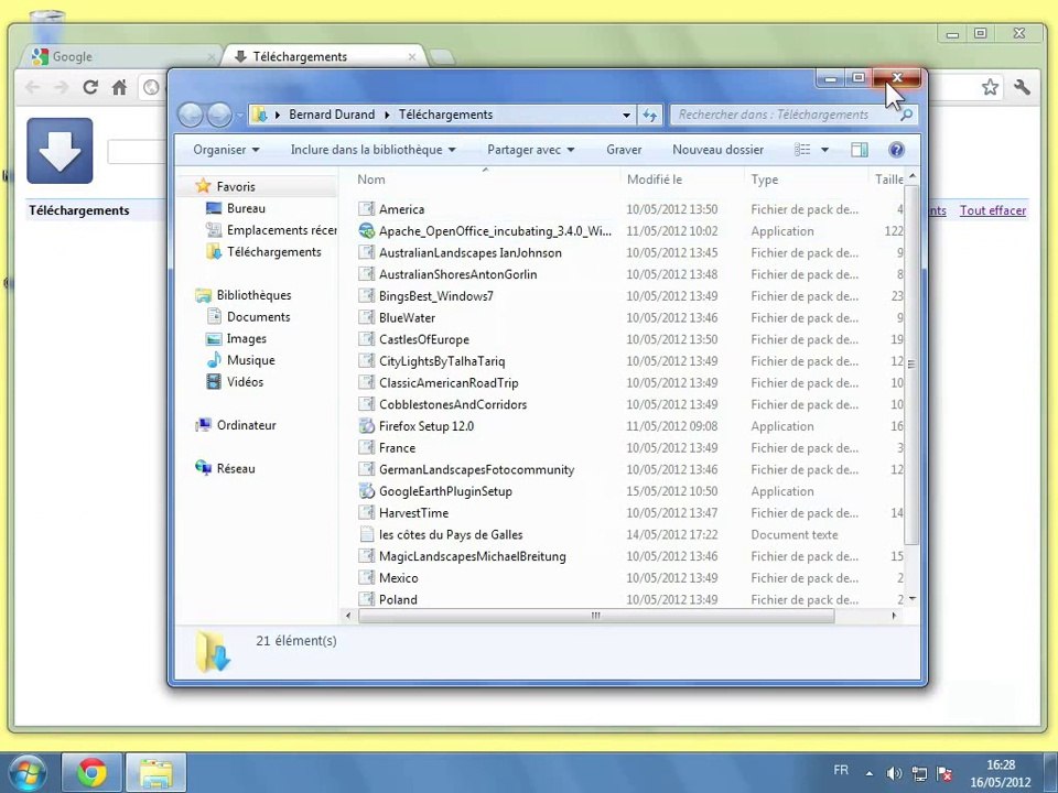 La Formation - Google Chrome 19 - 06 - Télécharger des fichiers - 4- Paramétrer les téléchargements