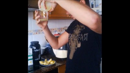 como preparar un batido de proteinas