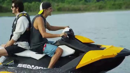 Skateboarding on Water with Sea-doo! 4K