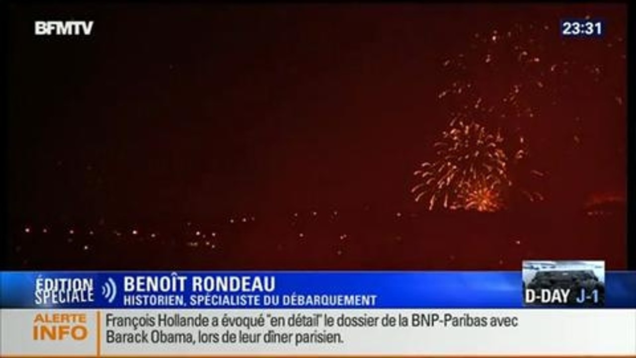 Le Soir BFM: D-Day: "le public reste très attaché à ce 6 juin et à la Deuxième Guerre mondiale", Benoît Rondeau - 05/06 4/4