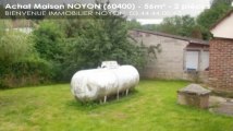 A vendre - maison - NOYON (60400) - 2 pièces - 56m²