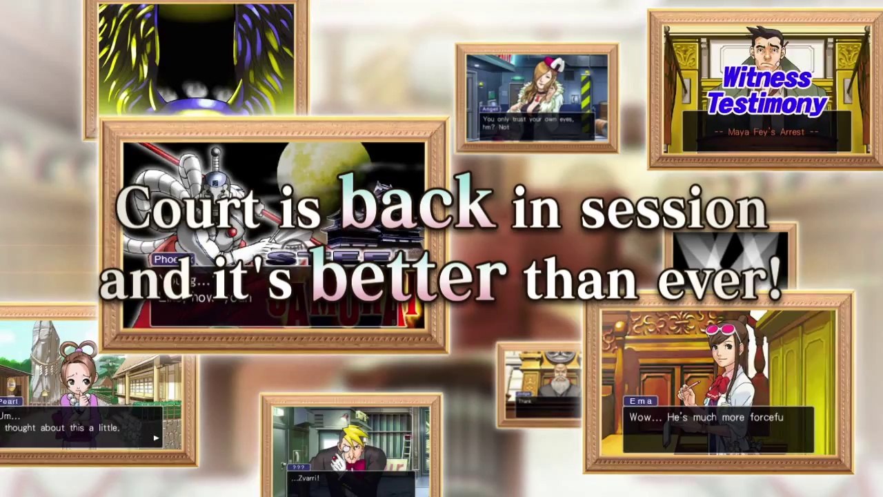 Phoenix Wright Ace Attorney Trilogy - Trailer E3 2014