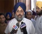 Sukhbir Badal Says Drugs not a problem in Punjab