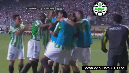 Gol de Jeff Duque contra Mineiro, narrado por el Paisita