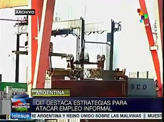 OIT destaca avances de Argentina en la reducción de empleo informal