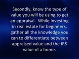 Investing in Real Estate for Beginners Precise Home Appraisal