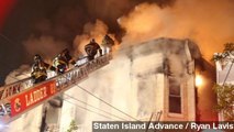 Dozens Hurt In Massive 5-Alarm Fire In Staten Island