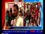 Day 3rd: Asif Husnain talk to Media at Sit-in against arrest of MQM Quaid Altaf Hussain