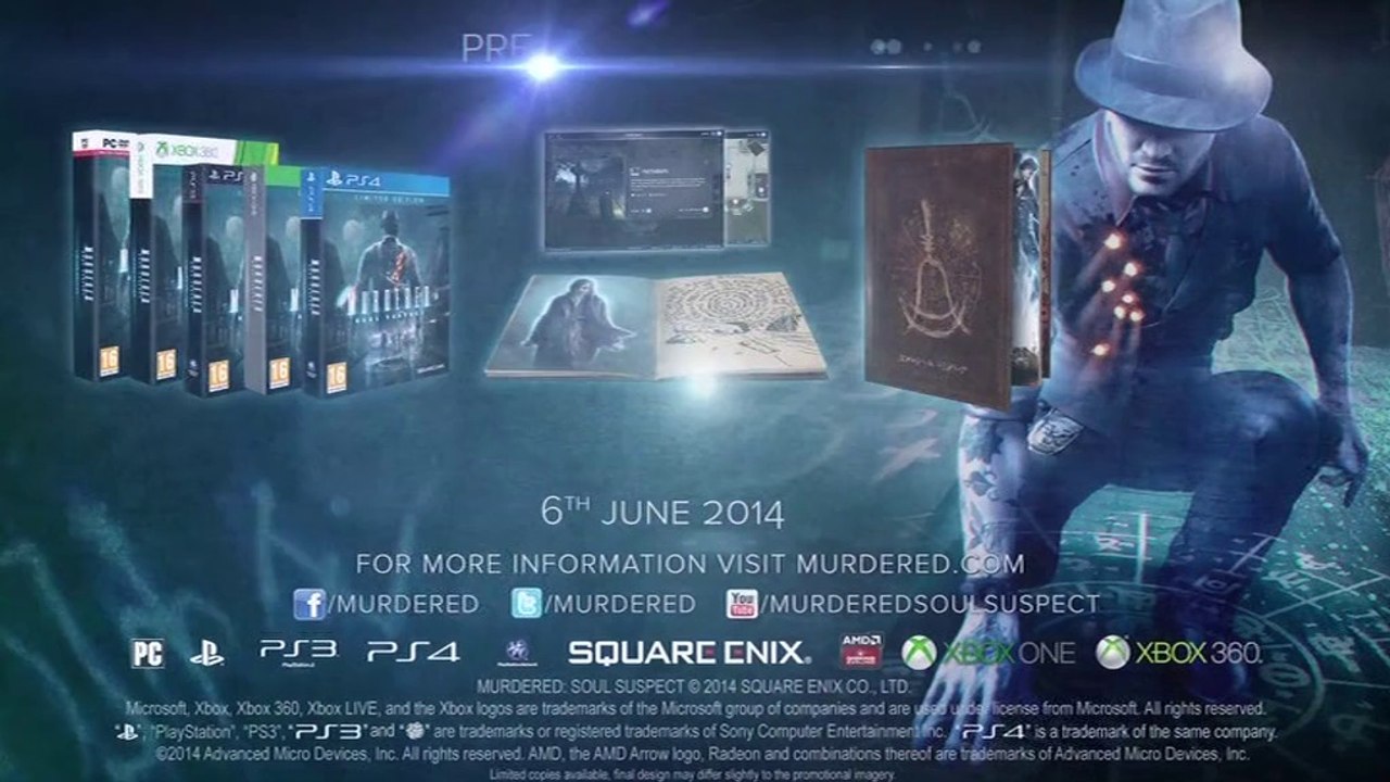 Murdered: Soul Suspect - Killer Launch Trailer
