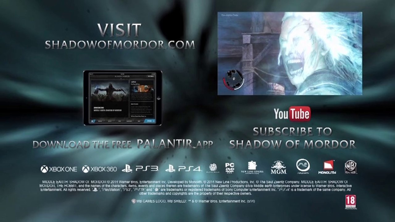 Middle-earth: Shadow of Mordor - Become The Wraith Trailer