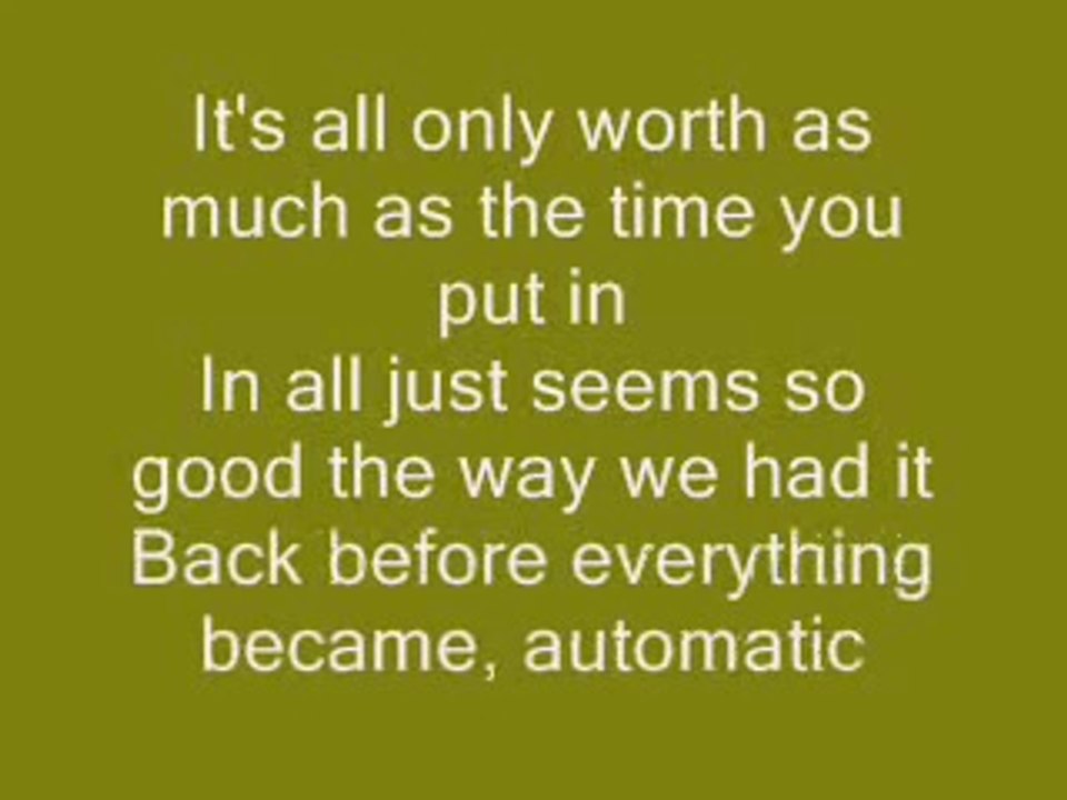Miranda Lambert Automatic (video lyrics) video Dailymotion
