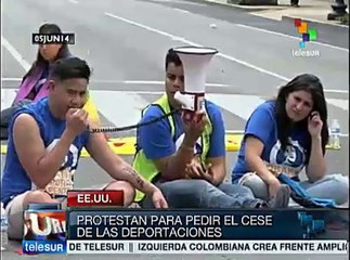 Protestan en Washington en contra de las deportaciones