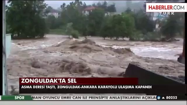 Zonguldak-Ankara Karayolu Ulaşıma Kapandı