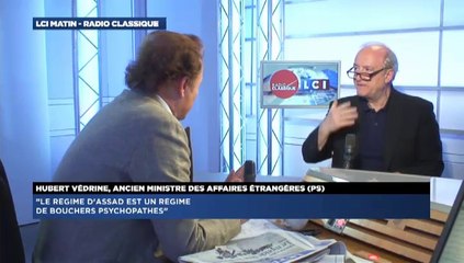 Hubert Védrine, invité de Guillaume Durand avec LCI