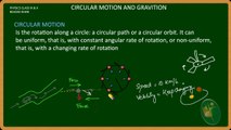 PHY09 Circular Motion and Gravitation Part 1 Circular Motion