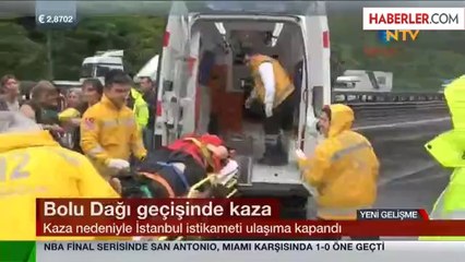 Bolu'da Yolcu Otobüsü Devrildi: 1 Ölü, 15 Yaralı