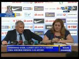 Zeljko Obradovic'in Basın Toplantısı - Fenerbahçe Ülker 74-73 Galatasaray