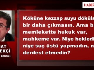 Bakan Zeybekci, Kendisine 'Yırtık Donlu Nihat' Dedi