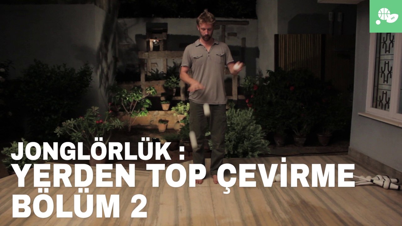 Jonglörlük: Yerden Top Çevirme 2/3