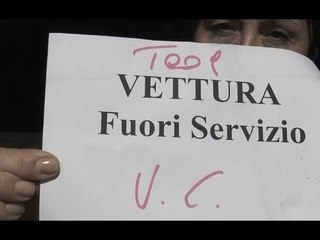 Napoli - Sciopero degli autisti Anm, caos in città (05.06.14)