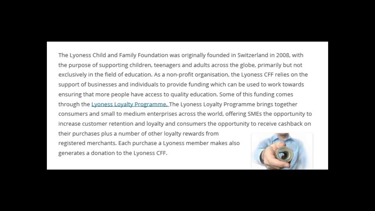 The Lyoness Child and Family Foundation