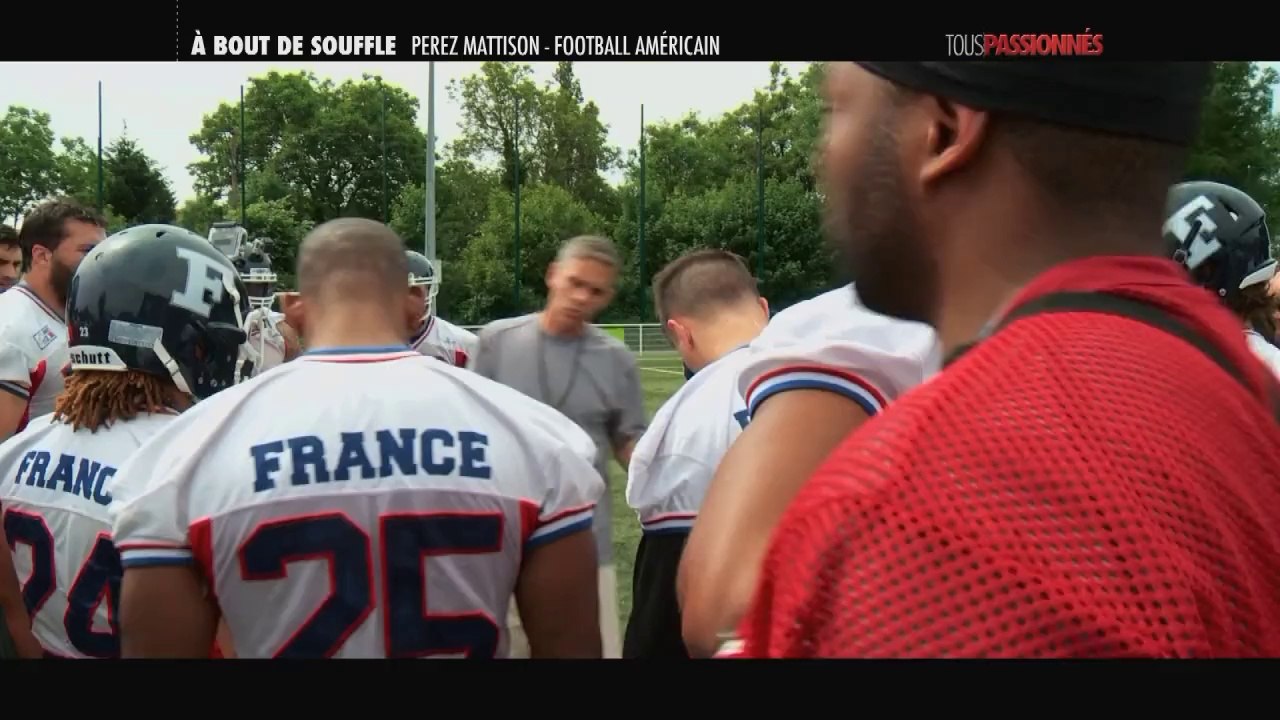Extrait Emission "Tous Passionnés" - Perez MATTISON, Quarterback de l'Equipe de France