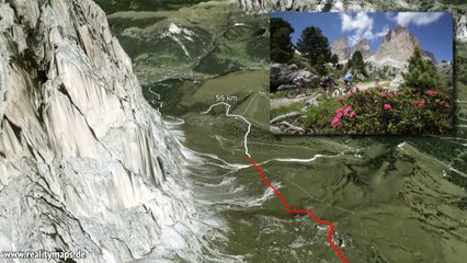 2014 3D Track 62 km Südtirol Sellaronda HERO - Main Player DEU