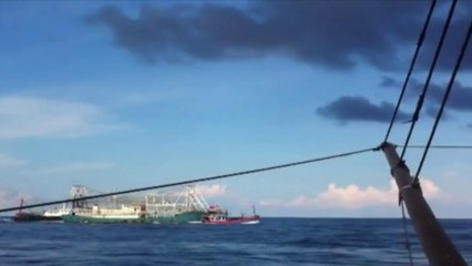 Vietnam airs video of Chinese ship ramming fishing boat