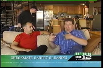 Carpet cleaning Portland Or The Purple Paint, soda and pet damage show!