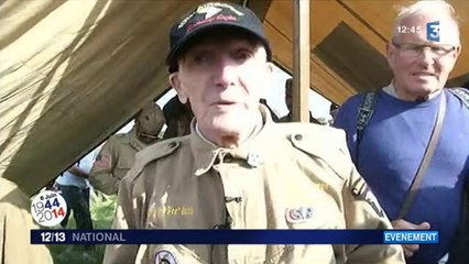 Débarquement : à 93 ans, un vétéran américain saute à nouveau en parachute