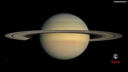Saturne et la Lune