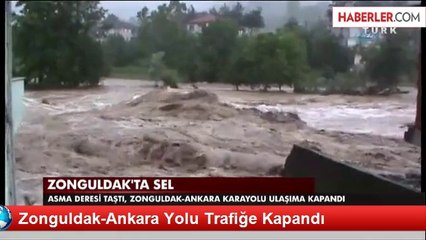 Zonguldak-Ankara Karayolu Çöktü