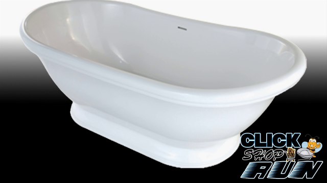Hydro Systems Metro Collection Georgetown GEO7035MTO Solid Surface Free Standing Soaking Tub