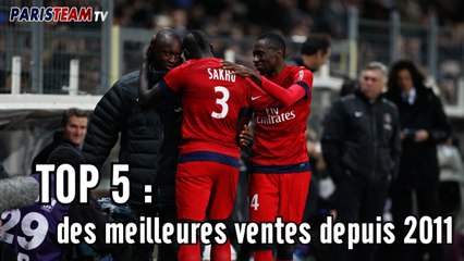 Le top 5 des meilleures ventes depuis QSI