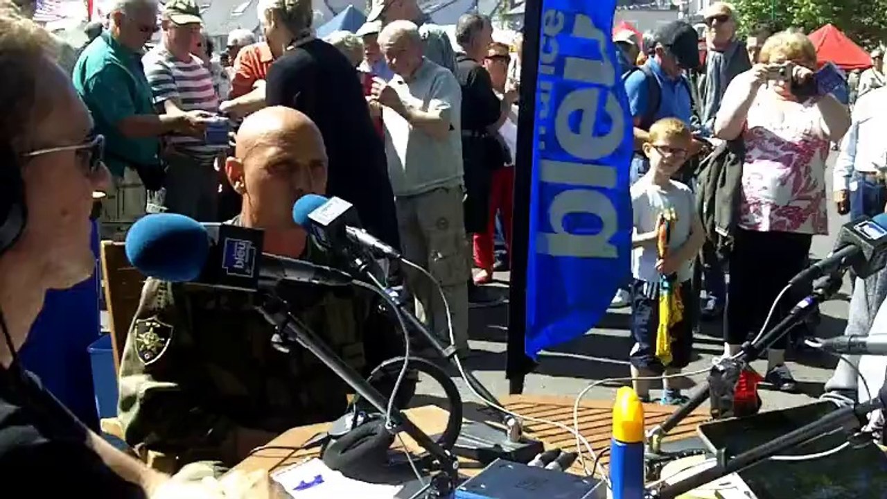Adjudant Jean, du 1er CP de Pamiers dans l'Ariège, à Sainte Mère Eglise
