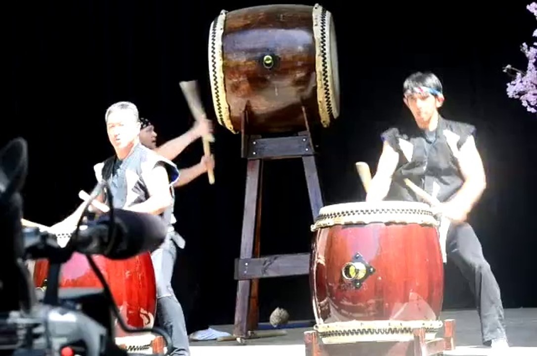 Japan Day NYC 05-11-2014: Taiko Masala: Japanese Taiko Drumming - Part 1