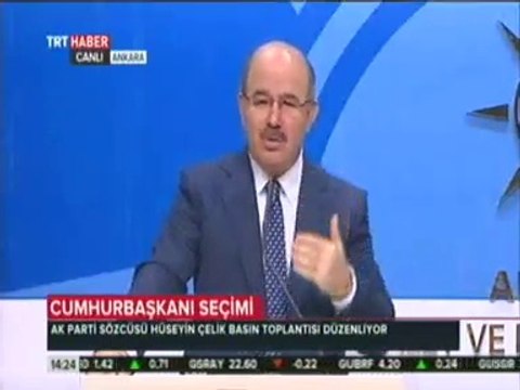 Ak Parti Sözcüsü Hüseyin Çelik Çözüm Sürecine Yönelik BDP ve HDP'ye Uyarıda Bulundu
