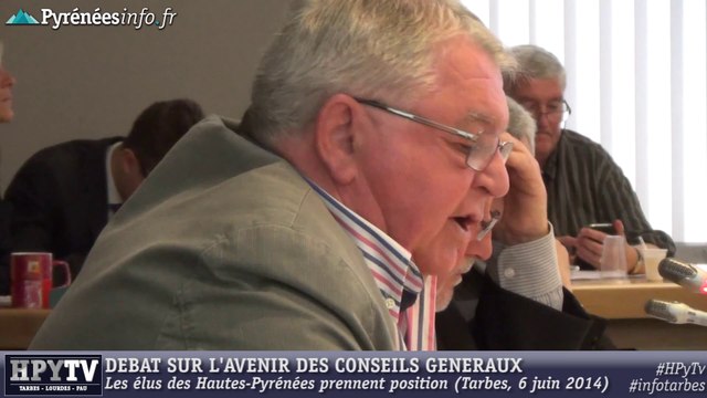 [HAUTES-PYRENEES] Disparition des Départements La position de Jean Buron (6 juin 2014)