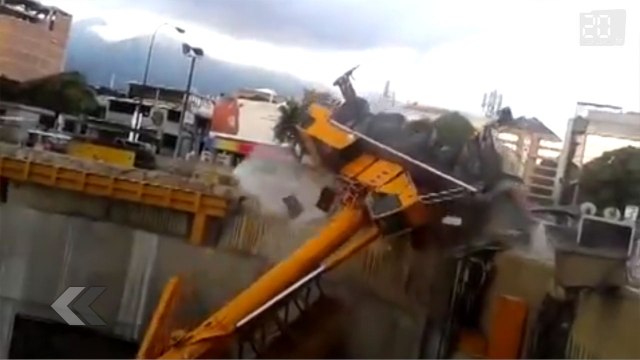 Accident spectaculaire au Venezuela