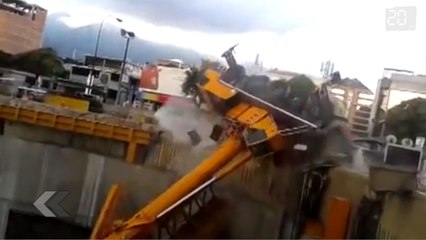 Accident spectaculaire au Venezuela