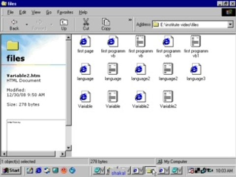 VBScript Free Tutorials in balochi&Brahvi, Urdu & Hindi Lesson 4 shaikof baloch