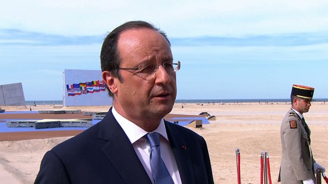 François Hollande : Le 6 juin 2014 a été utile #DDAY70